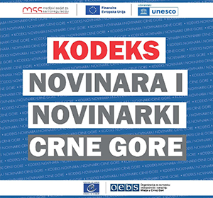 KODEKS NOVINARA MNE